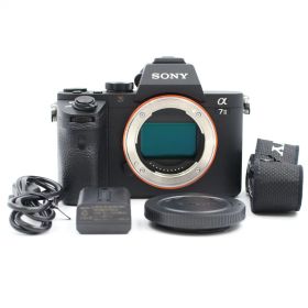 ■シャッター数6307枚！新品同様■ SONY α7II ボディ ブラック ミラーレス一眼カメラ ILCE-7M2 ソニー