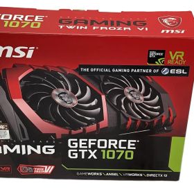 msi GeForce GTX 1070 GAMING グラフィックボード ビデオカード パソコン パーツ 8GB HDMI Displayport DVI 中古 T10706397