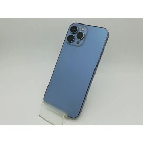 【中古】Apple au 【SIMフリー】 iPhone 13 Pro Max 128GB シエラブルー MLJ73J/A【秋葉本店】保証期間1ヶ月【ランクC】
