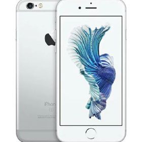 【中古】【安心保証】 iPhone6s[64GB] au シルバー