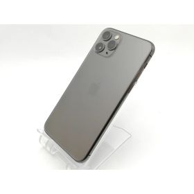 【中古】Apple SoftBank 【SIMロック解除済み】 iPhone 11 Pro 512GB スペースグレイ MWCD2J/A【ECセンター】保証期間1ヶ月【ランクB】