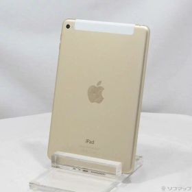 【中古】Apple(アップル) iPad mini 4 128GB ゴールド MK782J／A docomoロック解除SIMフリー 【262-ud】