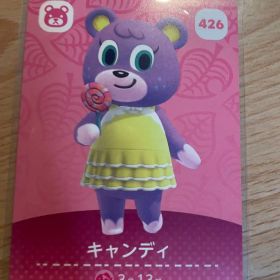 キャンディ あつ森・あつまれどうぶつの森・アミーボ・amiiboカード