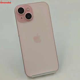 【中古】iPhone15 256GB ピンク MTMP3J/A Apple版SIMフリー 美品