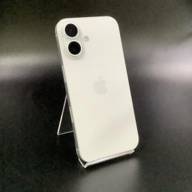 【全額返金保証】【最速発送】 iPhone 16 128GB ホワイト Softbank 超美品 動作確認済 100%