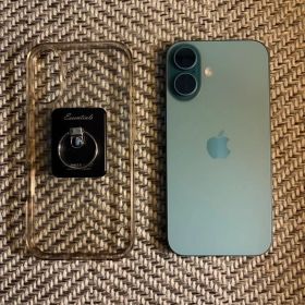 iPhone16 256gb ティール ケース付き