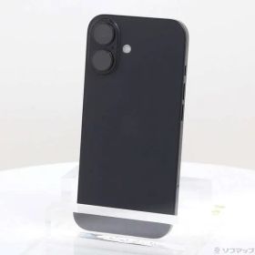 〔中古品〕 iPhone16 128GB ブラック MYDQ3J／A SIMフリー【196】