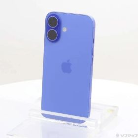 〔中古品〕 iPhone16 128GB ウルトラマリン MYDU3J／A SIMフリー【262】