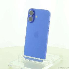 〔中古品〕 iPhone16 128GB ウルトラマリン MYDU3J／A SIMフリー【349】
