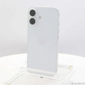 〔中古品〕 iPhone16 256GB ホワイト MYDX3J／A SIMフリー【262】