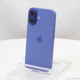 〔中古品〕 iPhone16 256GB ウルトラマリン MYE03J／A SIMフリー【269】