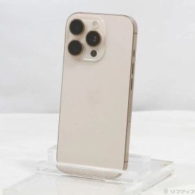 〔中古品〕 iPhone16 Pro 128GB デザートチタニウム MYMX3J／A SIMフリー【276】