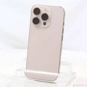 〔中古品〕 iPhone16 Pro 128GB デザートチタニウム MYMX3J／A SIMフリー【377】