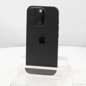 〔中古品〕 iPhone16 Pro 128GB ブラックチタニウム MYMV3J／A SIMフリー【262】