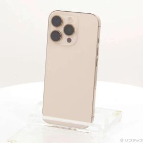 〔中古品〕 iPhone16 Pro 128GB デザートチタニウム MYMX3J／A SIMフリー【349】