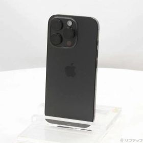 〔中古品〕 iPhone16 Pro 128GB ブラックチタニウム MYMV3J／A SIMフリー【348】