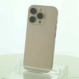 〔中古品〕 iPhone16 Pro 128GB デザートチタニウム MYMX3J／A SIMフリー【305】