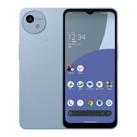 【未使用】SHARP ymobile 【SIMフリー】 AQUOS Wish4 ブルー 4GB 64GB A402SH【大阪堂島】保証期間3ヶ月