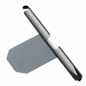 Apple Pencil ペンホルダー 挟み込み式 【Smart Folio/Smart Keyboard Folio/Magic Keyboard/Magic Keyboard Folio専用】 ソフトレザー 紛失防止 破損防止 ブラック TB-A