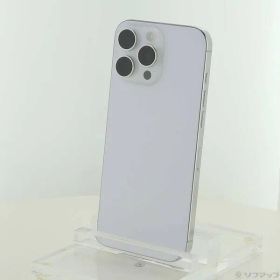 〔中古品〕 iPhone16 Pro Max 256GB ホワイトチタニウム MYWH3J／A SIMフリー【344】