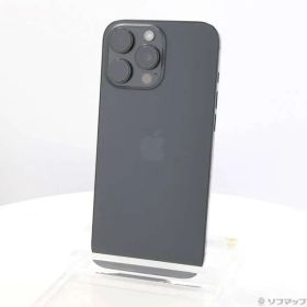 〔中古品〕 iPhone16 Pro Max 256GB ブラックチタニウム MYWG3J／A SIMフリー【262】
