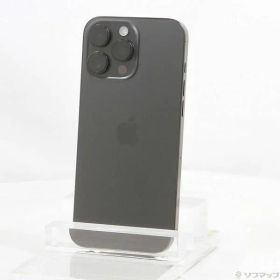 〔中古品〕 iPhone16 Pro Max 256GB ブラックチタニウム MYWG3J／A SIMフリー【262】