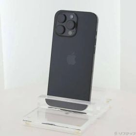 〔中古品〕 iPhone16 Pro Max 512GB ブラックチタニウム MYWL3J／A SIMフリー【344】