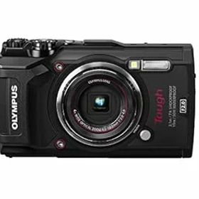 【中古】【良い】OLYMPUS デジタルカメラ Tough TG-5 ブラック 1200万画素CMOS F2.0 15m 防水 100kgf耐荷重 GPS+電子コンパス&内蔵Wi-Fi TG-5 BLK