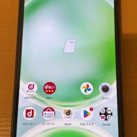 AQUOS SH-54D docomo Cobalt Black◎中古 画面割無