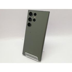 【中古】SAMSUNG au 【SIMフリー】 Galaxy S23 Ultra グリーン 12GB 256GB SCG20【立川フロム中武】保証期間１ヶ月【ランクB】