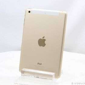 〔中古〕Apple(アップル) iPad mini 3 64GB ゴールド MGYN2J／A SIMフリー〔377-ud〕