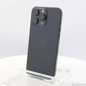 〔中古〕Apple(アップル) iPhone16 Pro Max 256GB ブラックチタニウム 3N528J／A SIMフリー〔349-ud〕