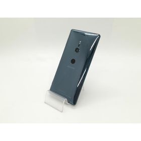 【中古】SONY docomo 【SIMロック解除済み】 Xperia XZ2 SO-03K Liquid Black【静岡】保証期間１ヶ月【ランクB】