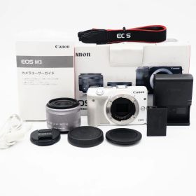 Wi-Fi&自撮り 小型軽量！ canon eos m3 レンズセット