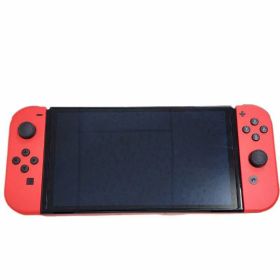 Nintendo 任天堂 Nintendo Switch 有機ELモデル HEG-S-RAAAA ゲーム機本体 マリオレッド 動作確認済 【中古】 22509K351