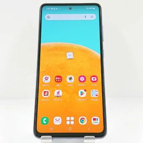 Galaxy A52 5G SC-53B ドコモ オーサムパープル 送料無料 本体 c13188 【中古】