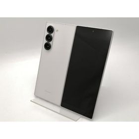 【中古】SAMSUNG 国内版 【SIMフリー】 Galaxy Z Fold6 ホワイト 12GB 256GB SM-F956QZWASJP【大須2】保証期間１ヶ月【ランクB】