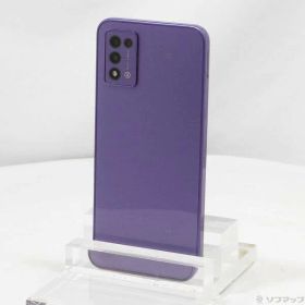 【中古】ZTE Libero 5G III 64GB パープル ZESBY1 Y!mobile SIMフリー 【269-ud】