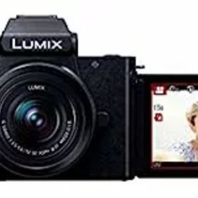 【中古】パナソニック Vlog ミラーレス一眼カメラ ルミックス G100K 標準ズームレンズキット ブラック DC-G100K-K