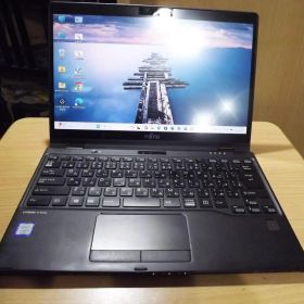 富士通 U939X/B★重750g、タッチパネル★ Win11＆Office