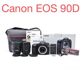 キヤノン(Canon)のキャノン デジタル一眼レフカメラ Canon EOS 90Dレンズセット(デジタル一眼)