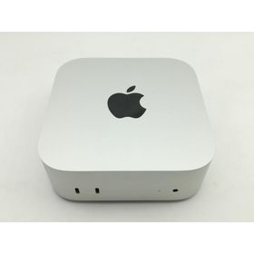 【中古】Apple Mac mini M4(CPU:10C/GPU:10C) 16GB/256GB シルバー MU9D3J/A (M4・2024)【広島本通】保証期間１ヶ月【ランクA】