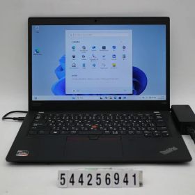 Lenovo ThinkPad X395 Ryzen 5 PRO 3500U 2.1GHz/8GB/256GB(SSD)/13.3W/FHD(1920x1080)/Win11 文字消えあり【中古】【20250703】