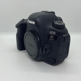 キヤノン(Canon)の【全額返金保証】【最速発送】Canon デジタル一眼 EOS 6D Mark II ボディ ブラック 美品 動作確認済(デジタル一眼)