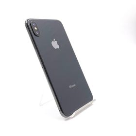アップル(Apple)の【全額返金保証】【最速発送】Apple iPhone iPhone XS Max 256GB スペースグレイ docomo SIMフリー 動作確認済(スマートフォン本体)