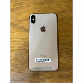 アイフォーン(iPhone)のアップル iPhoneXS Max 64GB ゴールド SIMフリー(スマートフォン本体)