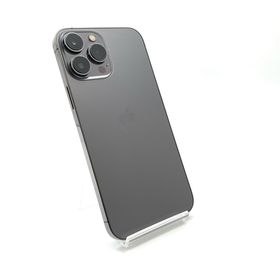 アップル(Apple)の【全額返金保証】【最速発送】Apple iPhone iPhone 13 Pro Max 128GB グラファイト Softbank 動作確認済(スマートフォン本体)