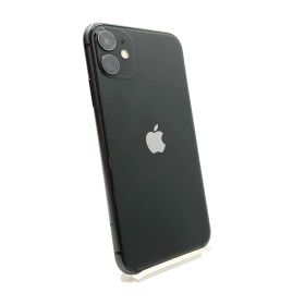 【全額返金保証】【最速発送】 iPhone 11 128GB ブラック Softbank SIMフリー 動作確認済 80%