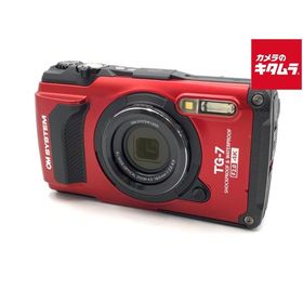 【中古】 【美品】 OM SYSTEM Tough TG-7 RED レッド