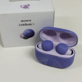 【未使用に近い】SONY LinkBuds S/WF-LS900N/YY2950/ワイヤレスイヤホン/バイオレット